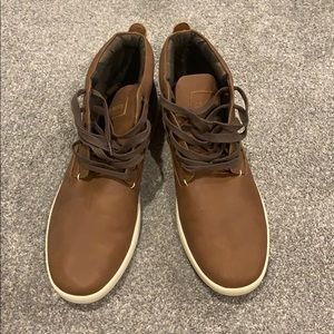Steve Madden Brown Leather Shoes